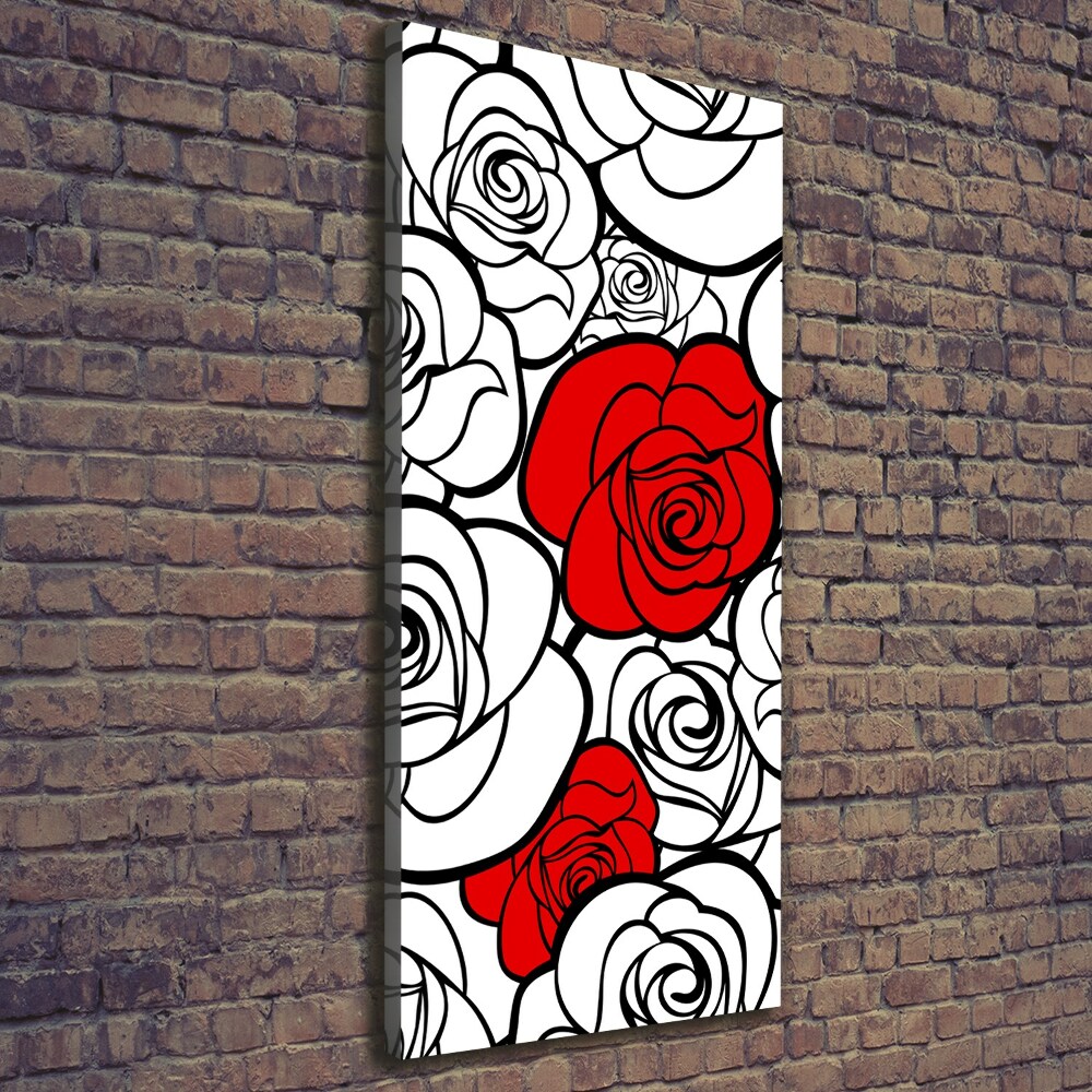 Canvas wall art Roses