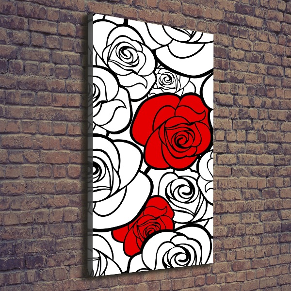 Canvas wall art Roses