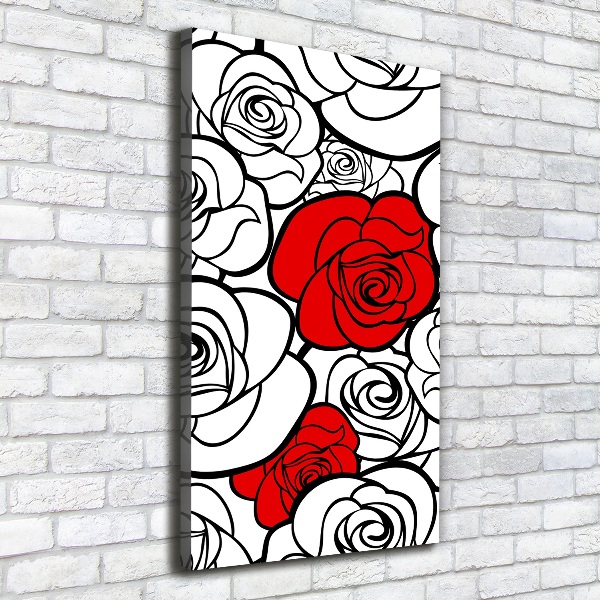 Canvas wall art Roses