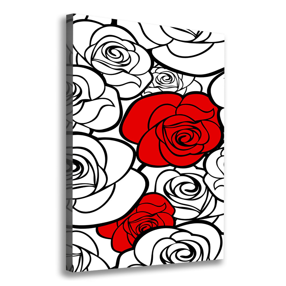 Canvas wall art Roses