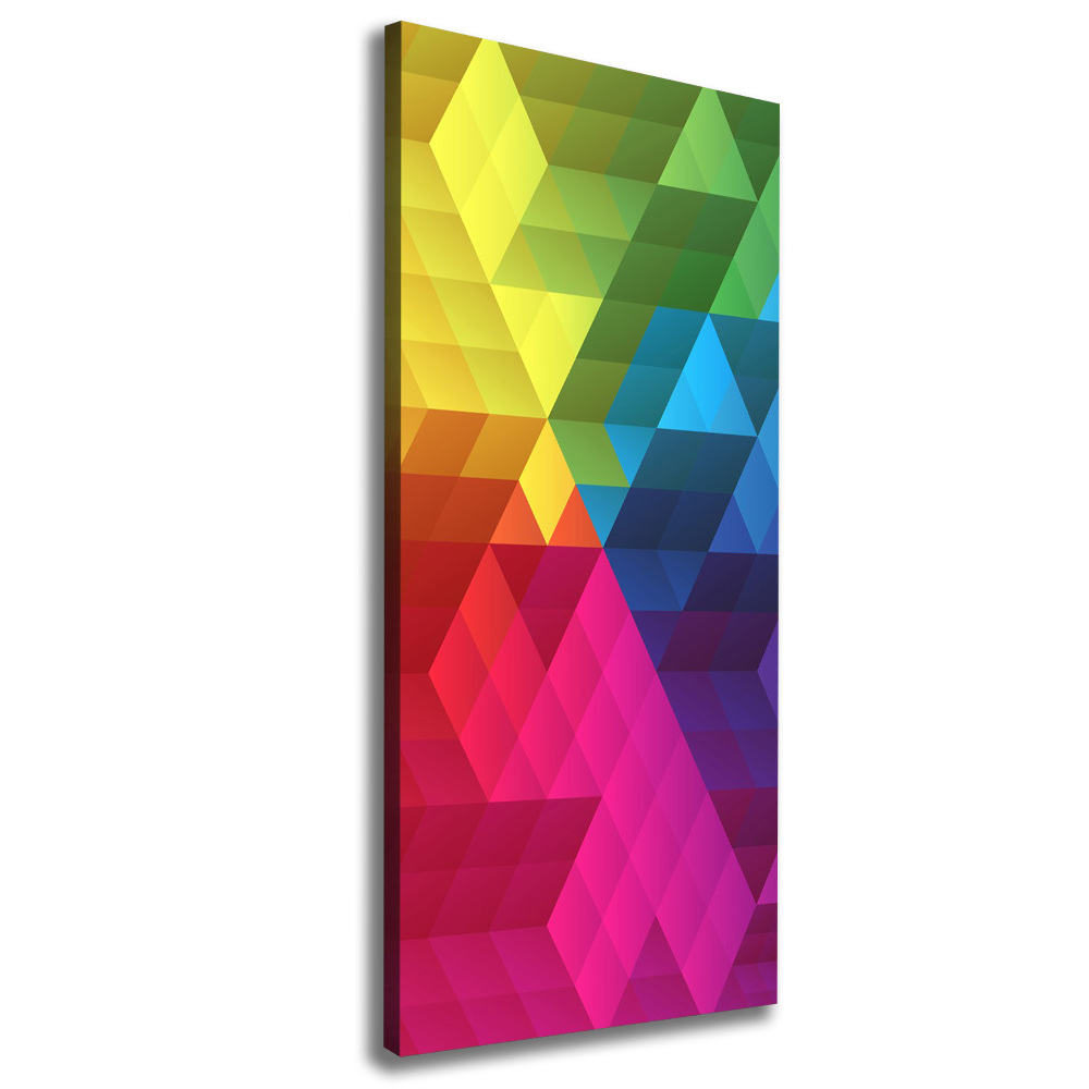 Canvas print Geometric background