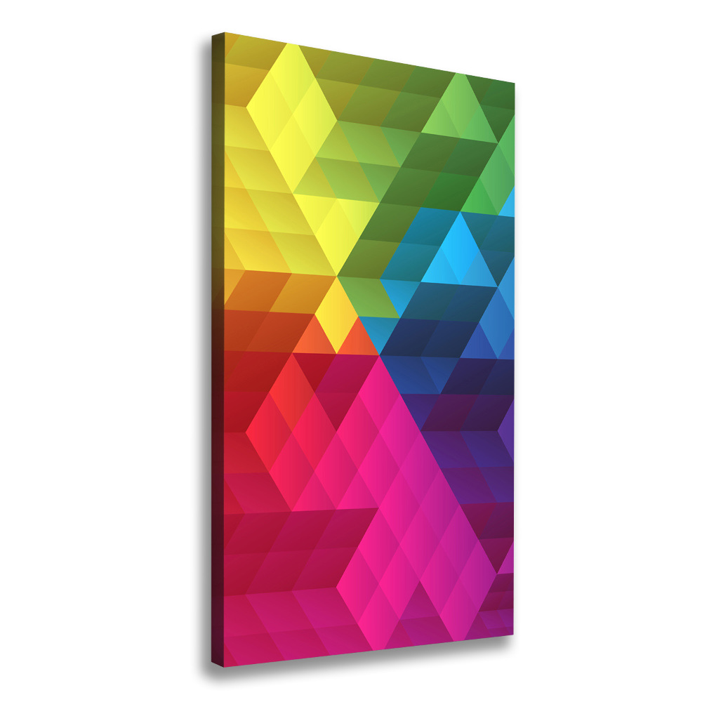 Canvas print Geometric background