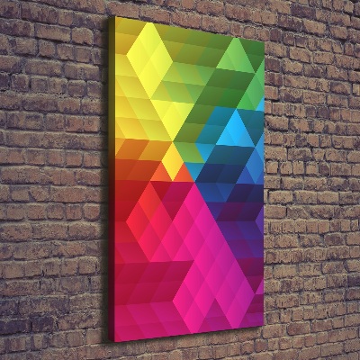 Canvas print Geometric background