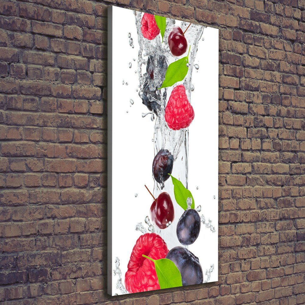 Canvas print Forest fruits