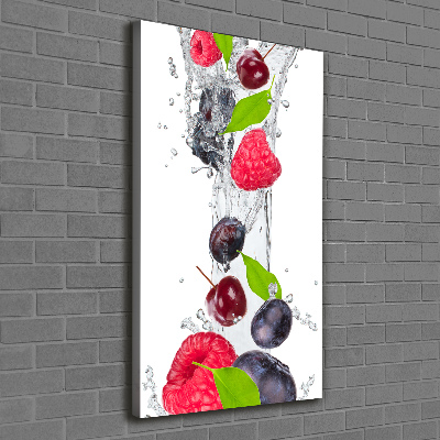 Canvas print Forest fruits