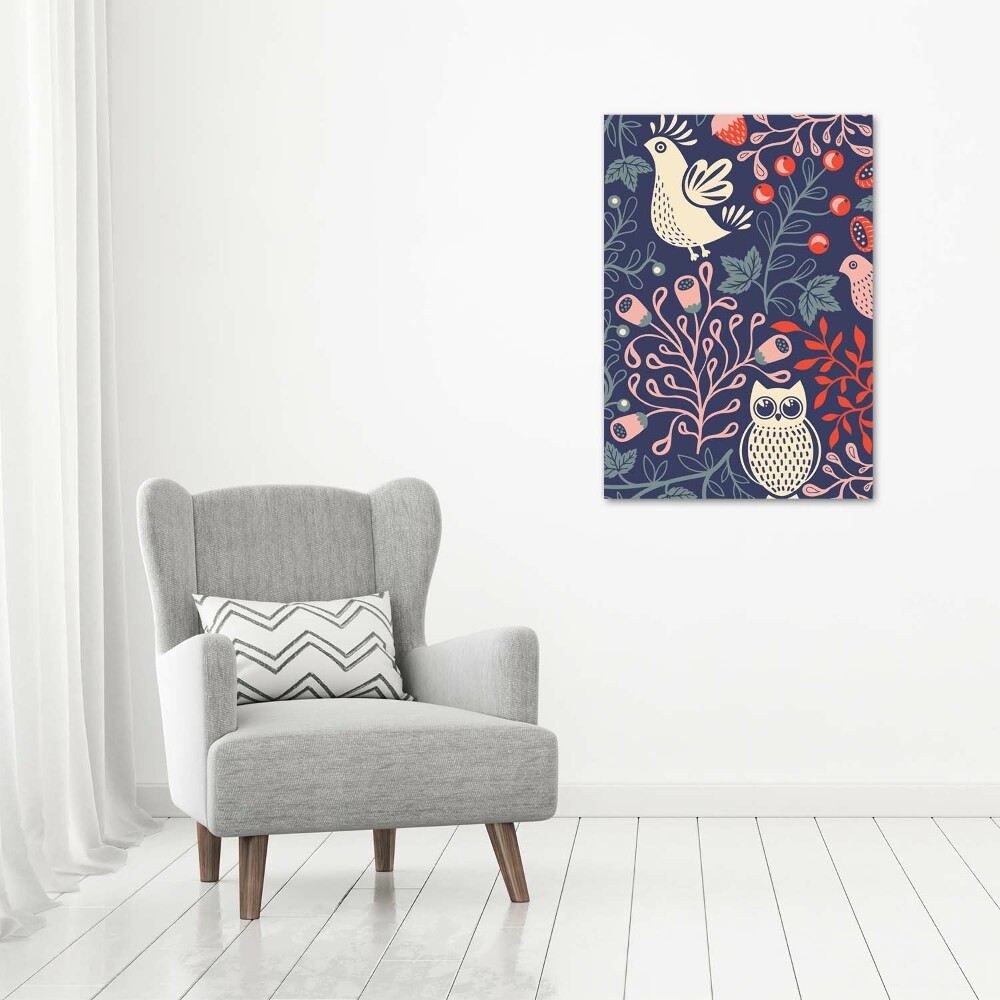 Large canvas wall art Cock