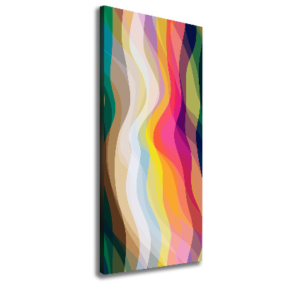 Large canvas wall art Wave abstraction