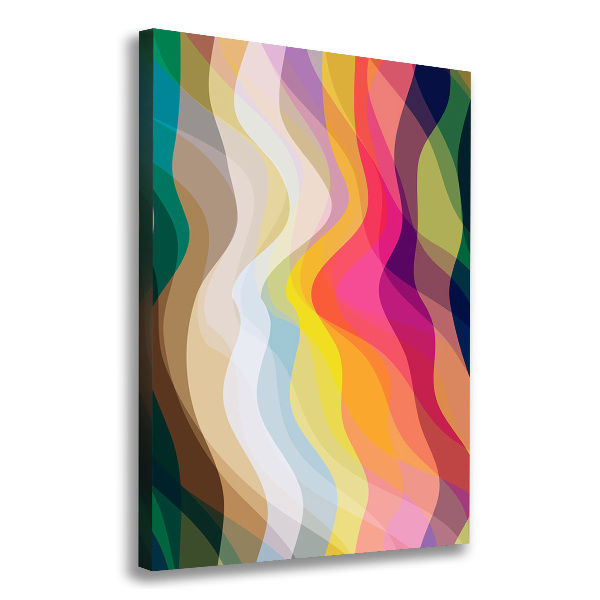 Large canvas wall art Wave abstraction