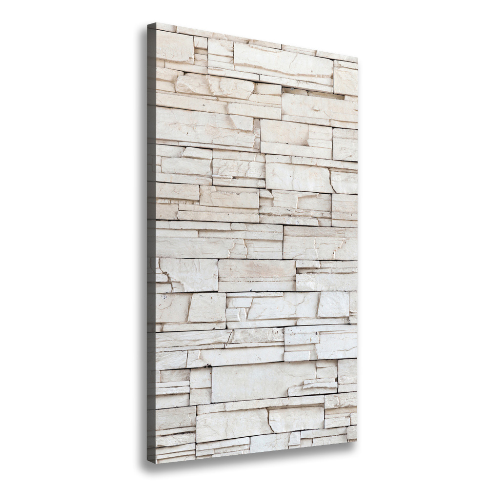 Wall art canvas Stone wall