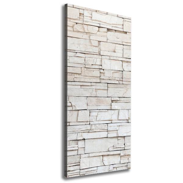 Wall art canvas Stone wall