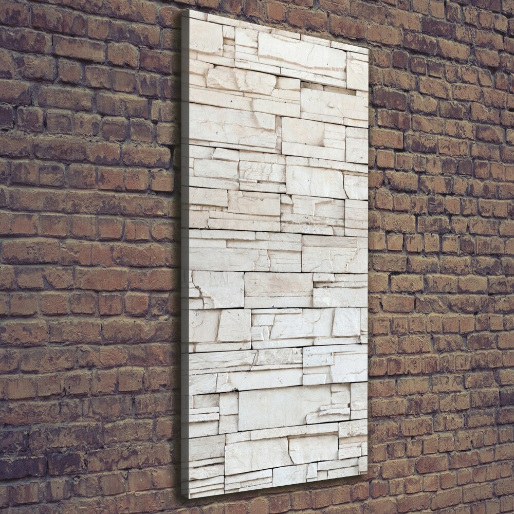 Wall art canvas Stone wall