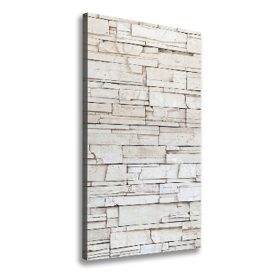 Wall art canvas Stone wall