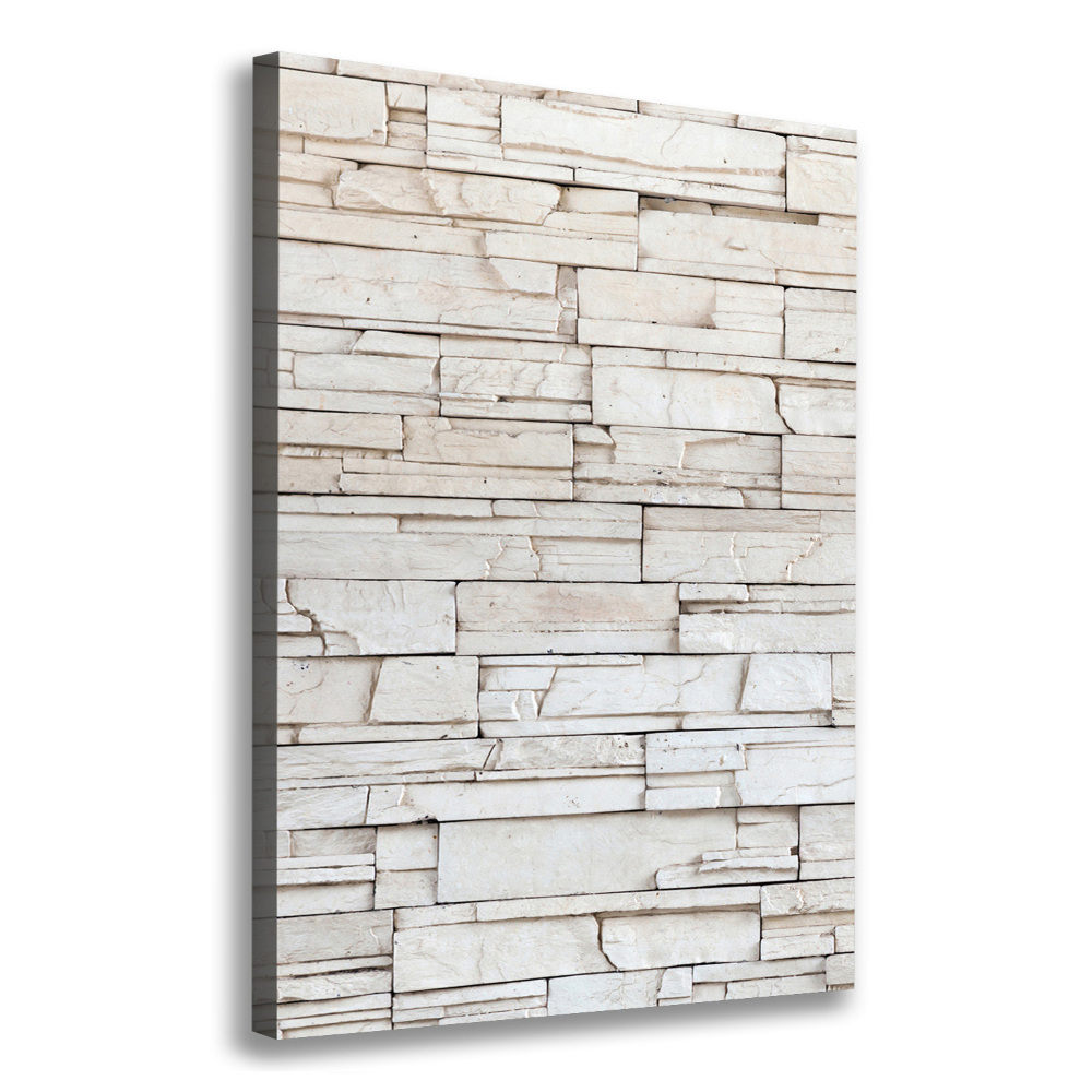 Wall art canvas Stone wall