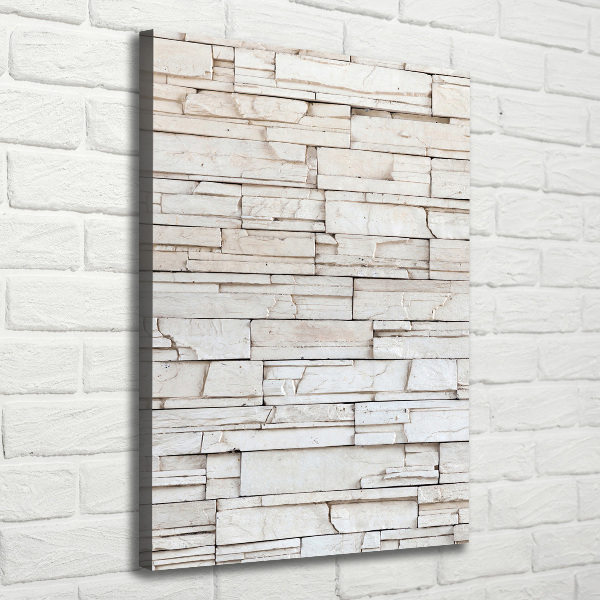 Wall art canvas Stone wall