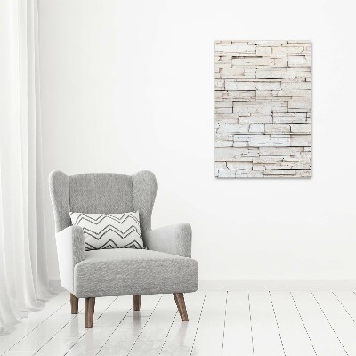 Wall art canvas Stone wall