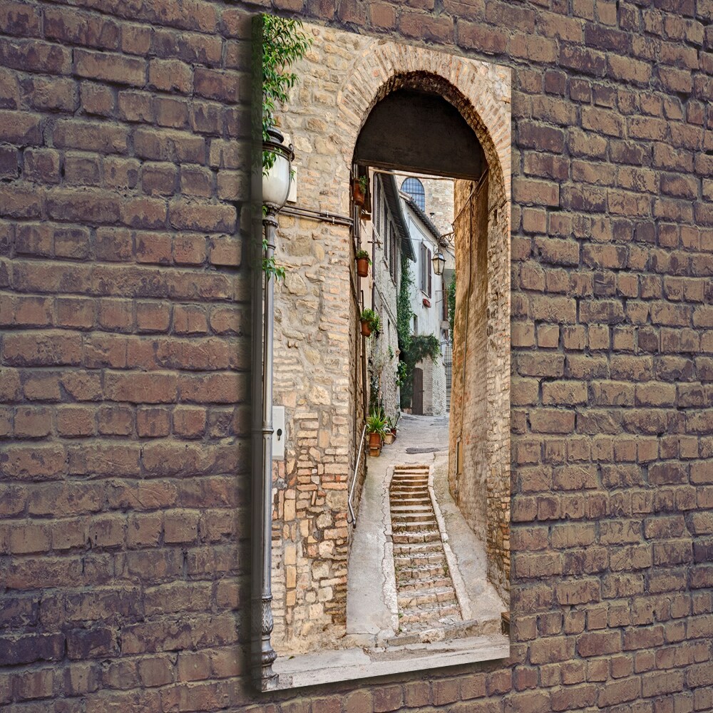 Canvas print Italian streets