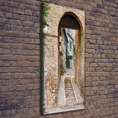 Canvas print Italian streets