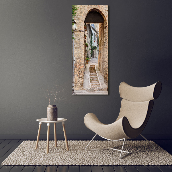 Canvas print Italian streets