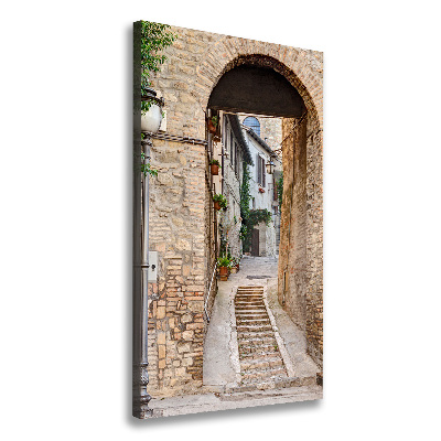 Canvas print Italian streets