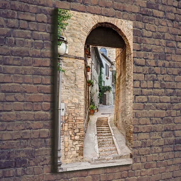 Canvas print Italian streets