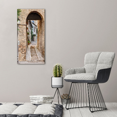 Canvas print Italian streets