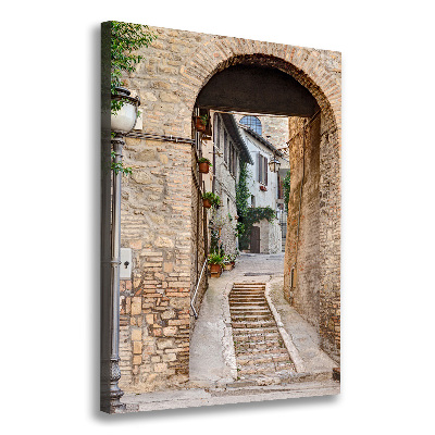 Canvas print Italian streets