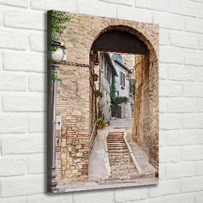 Canvas print Italian streets