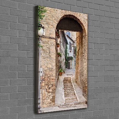 Canvas print Italian streets