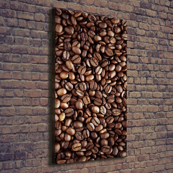 Wall art canvas large Coffee beans