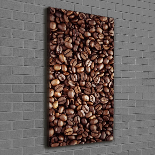 Wall art canvas large Coffee beans