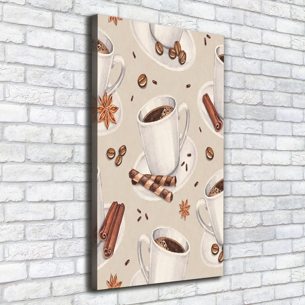 Wall art canvas Cup of coffee