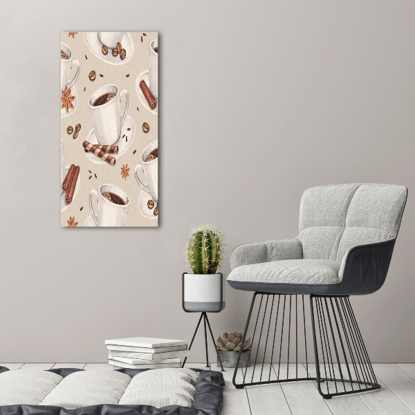 Wall art canvas Cup of coffee