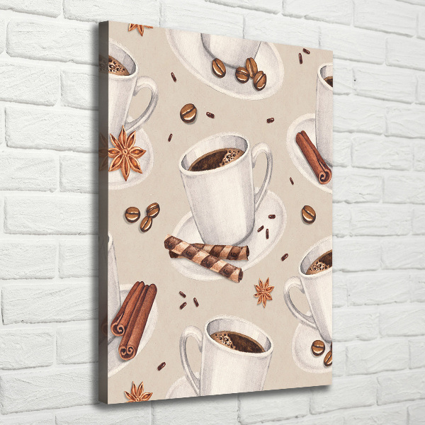 Wall art canvas Cup of coffee