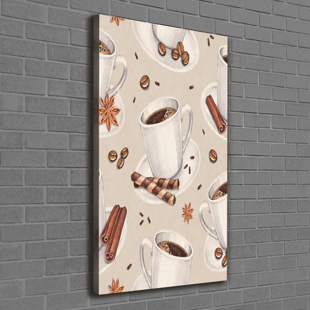 Wall art canvas Cup of coffee