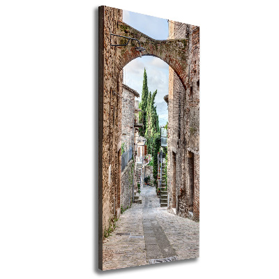 Canvas print Italian streets