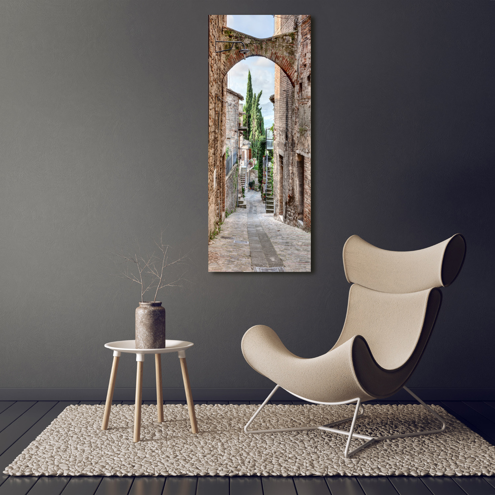 Canvas print Italian streets