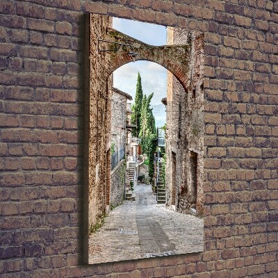 Canvas print Italian streets