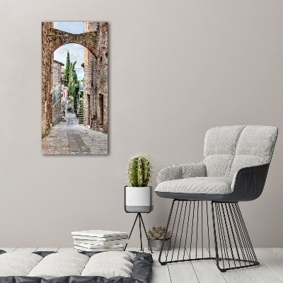 Canvas print Italian streets