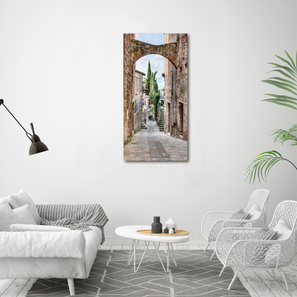 Canvas print Italian streets