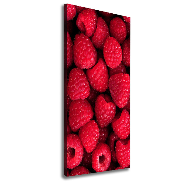 Wall art canvas large Raspberries