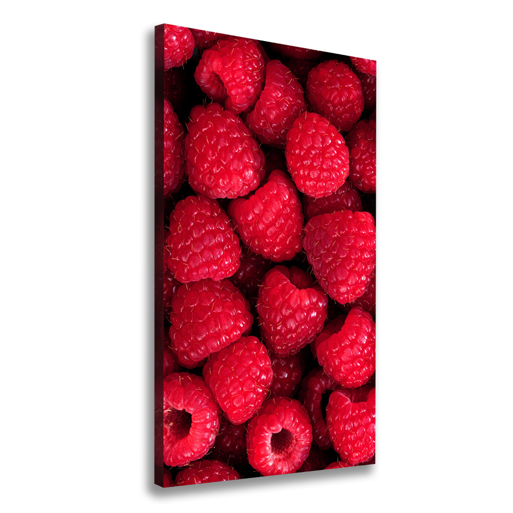 Wall art canvas large Raspberries