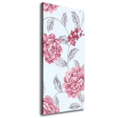 Canvas wall art Peonies