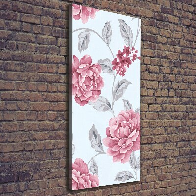 Canvas wall art Peonies