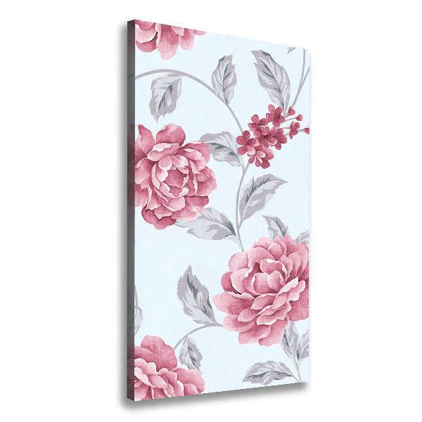 Canvas wall art Peonies