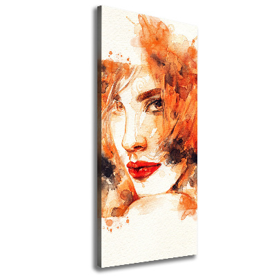 Canvas wall art Abstraction woman