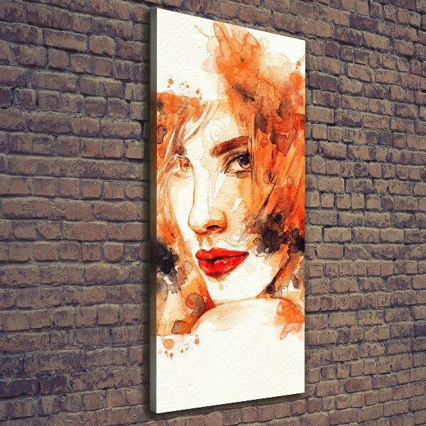 Canvas wall art Abstraction woman