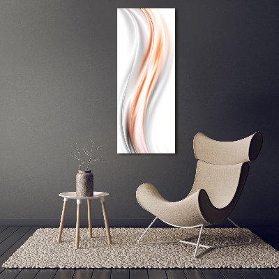 Large canvas wall art Wave abstraction