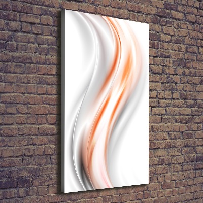 Large canvas wall art Wave abstraction