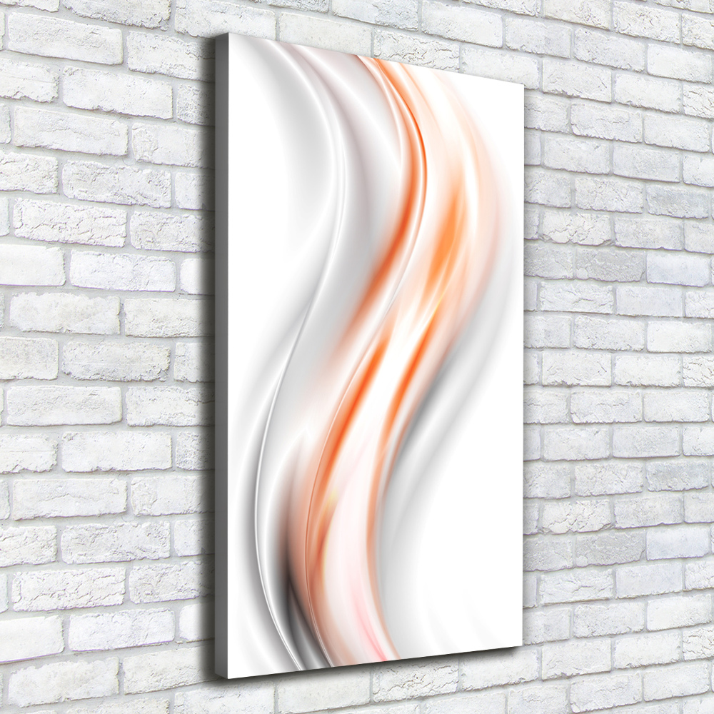 Large canvas wall art Wave abstraction