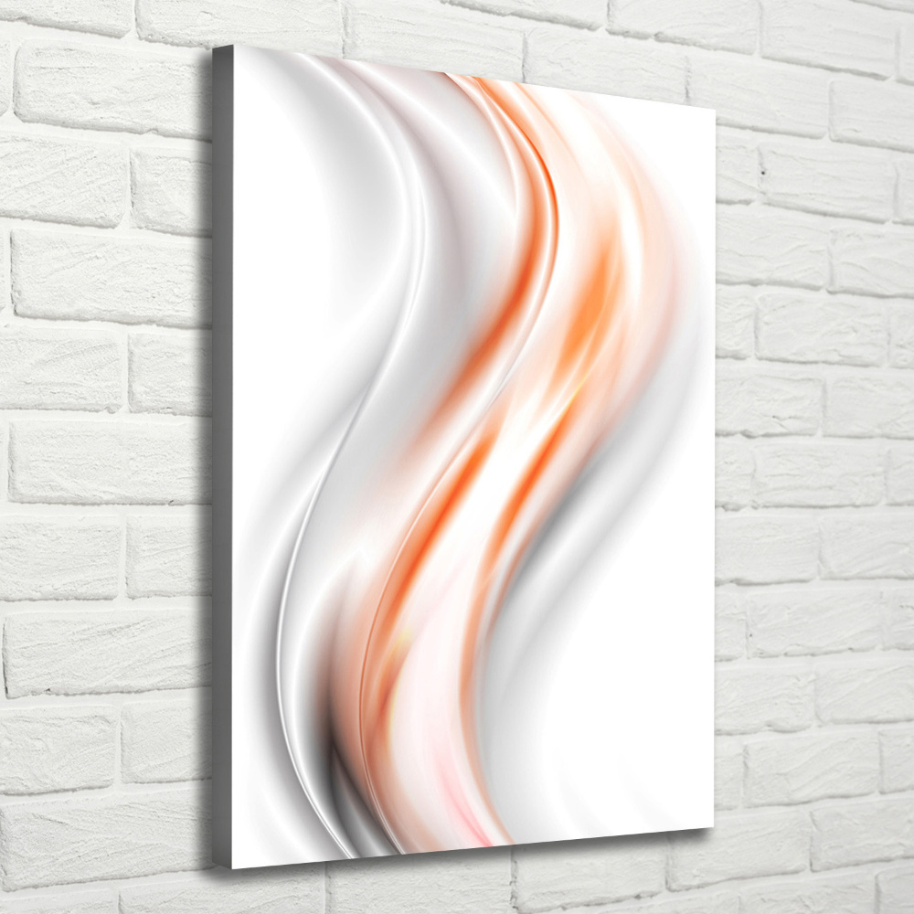 Large canvas wall art Wave abstraction